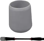 Arrovarp Fishing Rod End Cap | End Protector Fish Rod Holder Butt Cap,Lightweight Anti-slip Silicone Fishing Tackle Gear for Beginners Enthusiasts Outdoor Activities