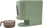 Large Rice Dispenser Automatic Grain Container Cereal Bucket with Lid for Kitchen Soybean Corn (Dot8yofs49dg-12)