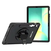 Valore Rugged Tablet Case With Shoulder Strap / Hand Strap, screen protector & Kick-Stand for Samsung Galaxy Tab S10 FE+ (13.1") Tablet [PP-007]