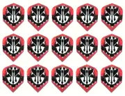 5 Sets Harrows Hologram Standard Dart Flights - Ships w/ Tracking - Rocket