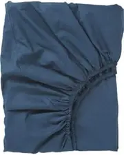 [IKEA] ULLVIDE Fitted Sheet (Dark Blue, 140x200)