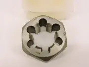 1-3/8-12 NF x 2.4" Hex Irwin Hanson 7273 Rethread Die Carbon Steel RH