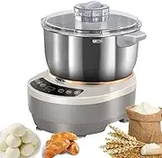 Kitchen Electric Household Dough Mixer, Electric Dough Maker with Ferment Function, Face-up Touch Panel, Thermostatic Fermentation, Intelligent Timer for Baking Bread Dumpling,7L