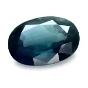 Remarkable Certified 1.09ct Natural Teal Sapphire Madagascar Oval 7.3x5.2mm