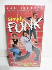 Bob Rizzo's Simply Funk VHS 1999 Dance Hip Hop Suzanne Dinunzio Latin Salsa NEW