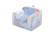 Bopeep Kids Sofa High Density Foam Sherpa Dinosaur