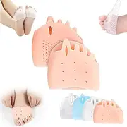 Hyggear Silicone Toe Separator,Hyggear Toe Separators,Metatarsal Pads, Gel Toe Separators for Wome,Toe Separators Spacers,for Toe Overlapping
