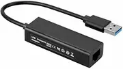USB to RJ45 Ethernet Network Adapter for Nintendo Game Console Wii/U Computer Laptop Notebook PC