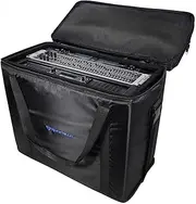 Rockville 5U Rack Bag Double-Sided Case with 16" Depth + Shoulder Strap (RRB55),black