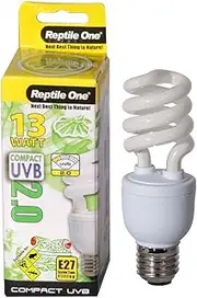 Compact UVB Bulb 13 Watt (UVB 2.0) E27 Eddison (Reptile One)