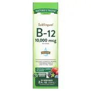 Nature's Truth, Sublingual B-12, Natural Berry, 10,000 mcg, 2 fl oz (59 ml)