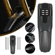 ✿Schutzblech Mudguard mini Fahrrad E-Bike Kunststoff vorne matt Carbon MTB L2S0