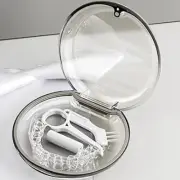 Retainer Case, Slim Retainer Case, Suitable for Dentures, Denture Bridges, Parti