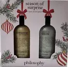 Philosophy Shampoo Shower Soap CINNAMON SUGARED APPLE & SKATING IN THE SNOW