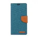 Goospery Canvas Diary for iPhone 14 Pro Max - Green