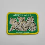 AUSTRALIA Koala Bears Vintage Souvenir Sew On Patch Badge NEW