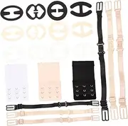 [DEARMAMY] Elastic Straps Clips Bra Clip Set Bra Extender 3 Hooks Anti-slip Buckle