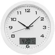 Degree Digital 25cm Clock White