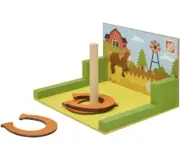 Home Depot DIY Kids Workshop Build - Horseshoe Game Kit Model -New