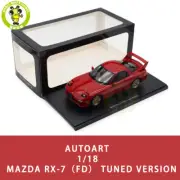 1/18 AUTOart 75969 Mazda RX-7 RX 7 FD Tuned Version Vintage Red Model Car