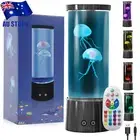 Jellyfish Lava Lamp USB Mood Light Aquarium Lamp Remote Control Night Light Deco