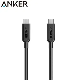 又敗家@長90公分美國Anker PowerLine II傳輸充電線TYPE-C對TYPE-C即USB-C to USB-C充電線 USB-C轉USB-C電源線A8485011快充線Macbook充電線安卓充電同步線3呎數據充電線傳輸數據線 蘋果筆電筆記型電腦notebook【全館199超取免運】【APP下單享4%點數回饋】