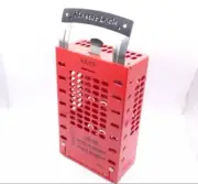 NEW Master Lock Latch Tight Red 503 Group Lock Box - Portable or Wall Mount