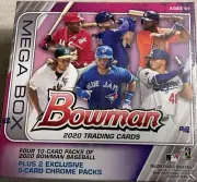 2020 Bowman Baseball Mega Box - Factory Sealed / Unopened - Witt Jr. 1st Card !