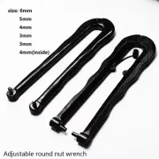 5mm Universal Wrench ADJUSTABLE FACE HAND STEEL PIN SPANNER WRENCH TOOL