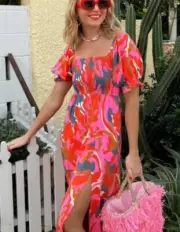 Mister Zimi Keira dress in Sugar Maple New with tags size 6 RRP 189