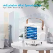 Air Cooler Portable Mini Cooling Fan Air Conditioner Fan Personal Desk Fan Space