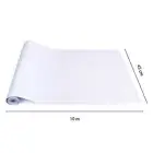 10m Matte White Self Adhesive Wallpaper Peel and Stick Living Bed Room Stickers