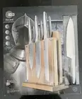 Baccarat iD3 Samurai Sato 7 Piece Knife Block Set + Chopping Board 8 Piece $1199