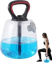 Kettle Dumbbell - Pvc Water Fillable Weights | Adjustable Fitness Dumbbell | Exercise Kettlebell Up To 18lbs | Home Gym Equipment | Portable Weight Lifting Tool For Men Women