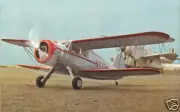 Model Airplane Plans (FF): Waco YKS-6 1/12 Scale 33¼"ws for .049-.09 Engine