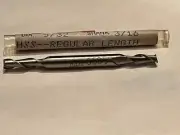 5/32" HSS 2 FLUTE DOUBLE END, 3/16" SHANK, CENTER CUT, NIAGRA,, USA NEW