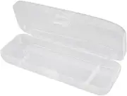 White Transparent Shaving Box for Shaver Razor,Razor Protector Plastic Box Cover Container Storage for Manual Razor System