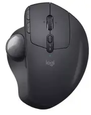 NEW Logitech MX Ergo Advanced Wireless Trackball Mouse Ergonomic Black PC MAC