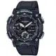 【CASIO 卡西歐】G-SHOCK 雙顯手錶GA-2000S-1A-黑/51.2mm