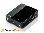 ATEN CS782DP 2 Port USB DisplayPort/Audio KVM Switch (4K UHD Supported)