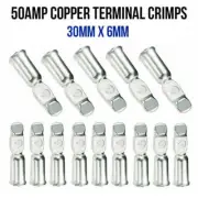 Insulated Seal 6AWG Plugs For 50a Anderson Copper Terminals 50AMP Connector