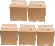 COHEALI Cardboard Box Packaging 5pcs Square Medium Shipping Boxes for Books Electronics