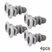 Shower Door Rollers 4 Pieces Shower Door Rollers Door Roller Aluminum Alloy