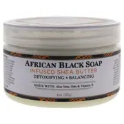 Nubian Heritage Shea Butter Infused with African Black Soap Extract by Nubian Heritage for Unisex - 4 oz Lotion