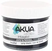Speedball Akua Intaglio Ink 59 ml, Lamp Black
