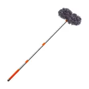 Car Washer Mop Foam Wash Brush Double Brush Head Roof Window Cleaning Maintenanc