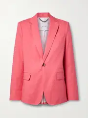[A.L.C.] A.L.C. - Donovan Linen-blend Blazer - Bubblegum - US6 US 6 Pink