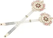 VANZACK 2Pcs Unique Pendulum Replacement for Wall Clock Metal Pendulum Parts for DIY Clock Repair Home Office Decor