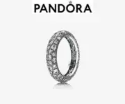 New 100% Genuine Authentic Pandora Cosmic Stars Clear CZ Ring 190915CZ-56 UK O