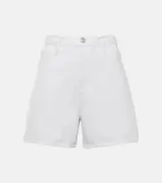 [Frame] Frame Easy high-rise denim shorts 27 white